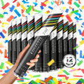16in Confetti Poppers Cannon 12pack - Extra Large Party Popper