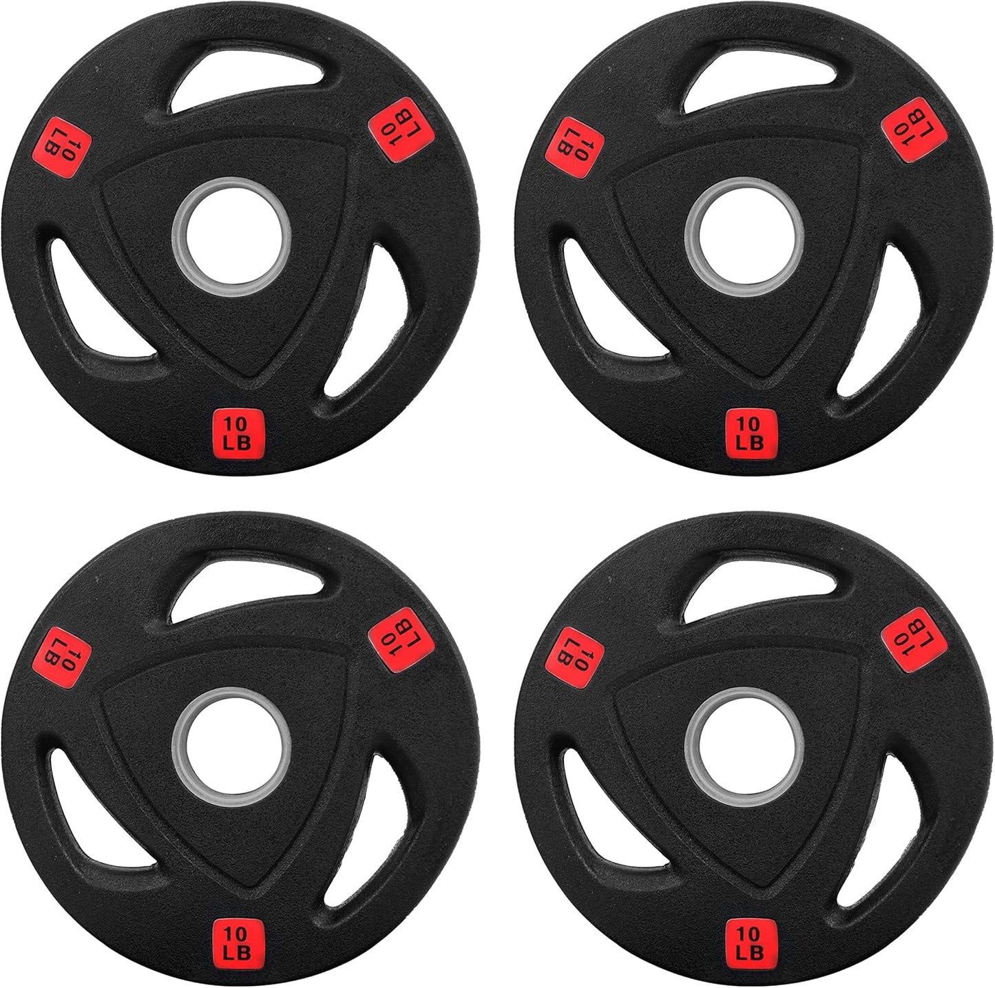 Olympic Cast Iron 2-Inch Weight Plates for Strength Training