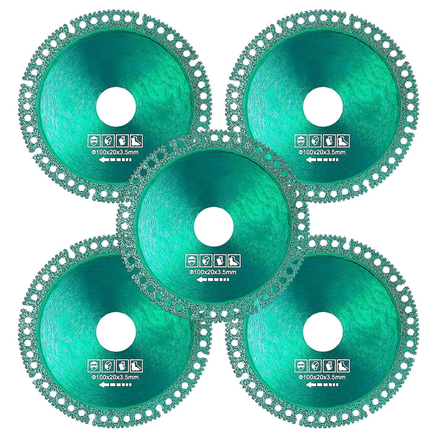 Ultra-Durable Diamond Saw Blade Set for Grinder