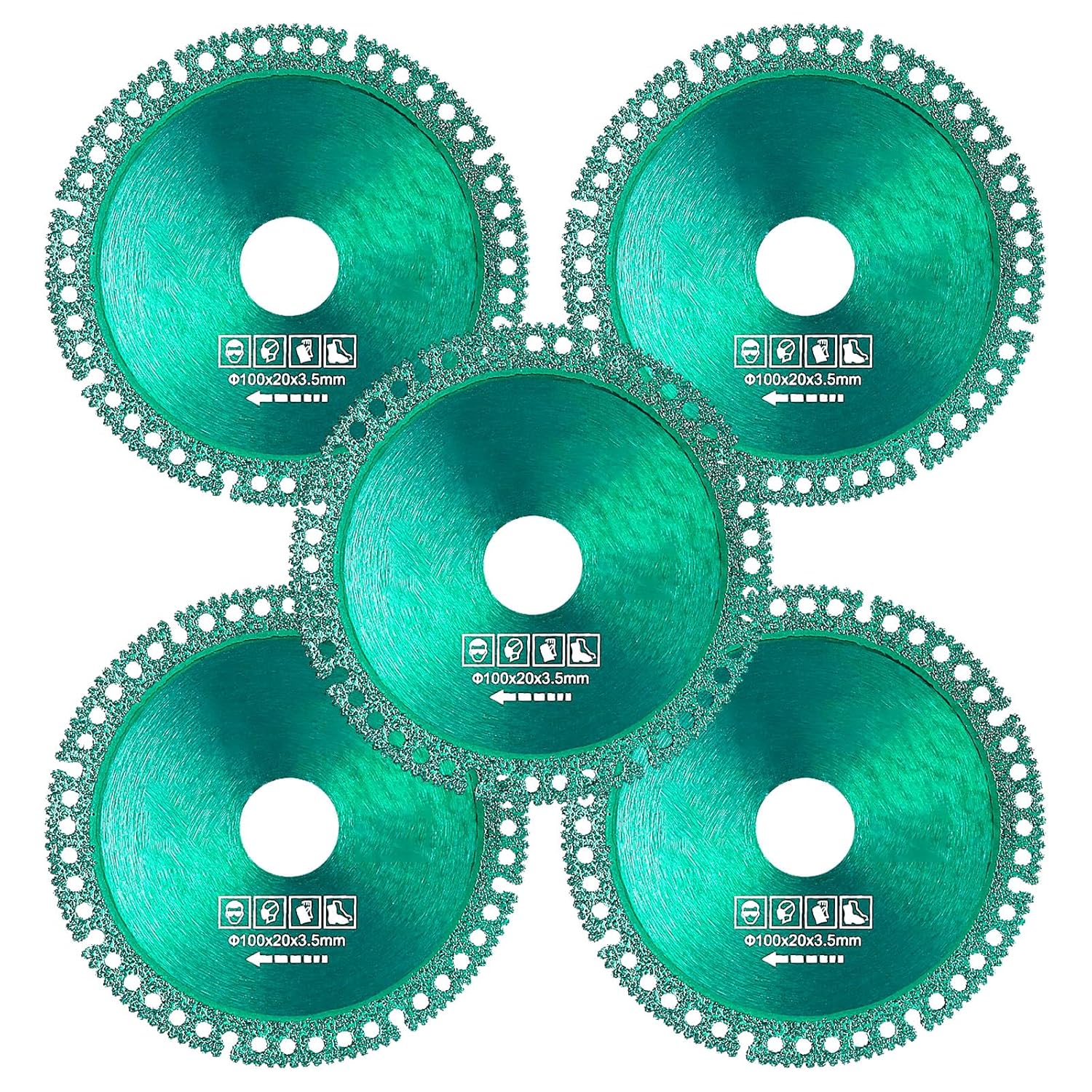 Ultra-Durable Diamond Saw Blade Set for Grinder