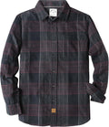 Flannel Shirt for Men Plaid Button Down Long Sleeve Cotton - Cozy Fit