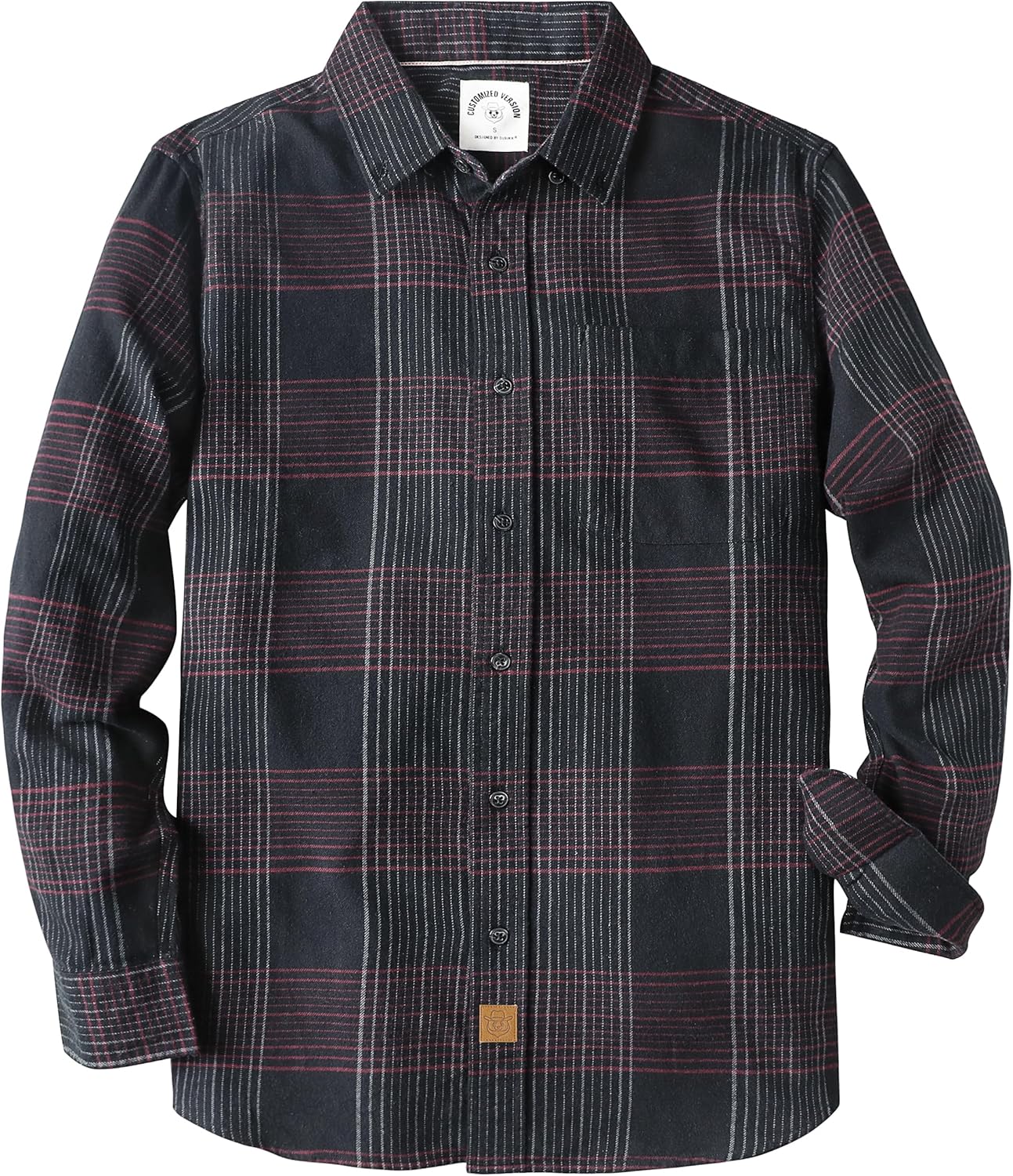 Dubinik Flannel Shirt for Men - Soft Cotton Casual Wear