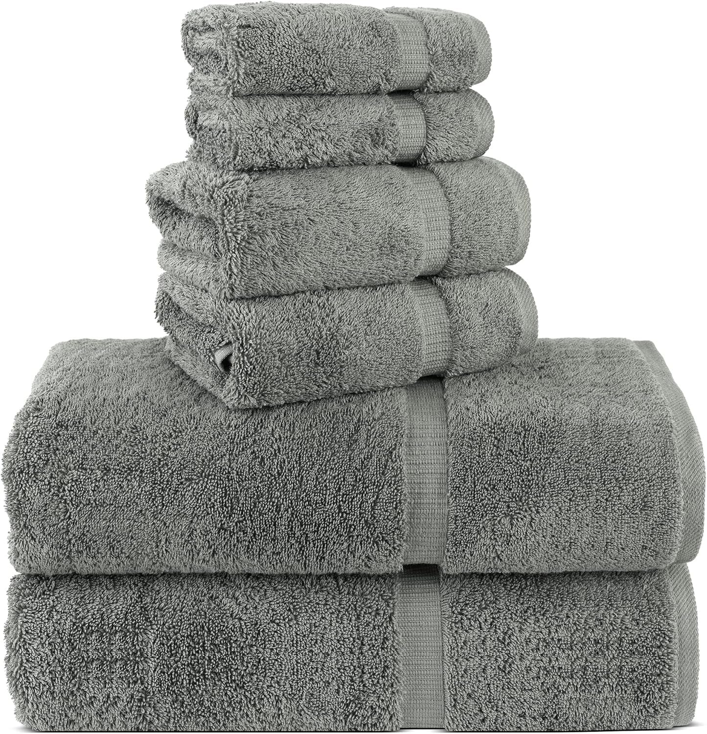 Chakir Turkish Linens 100% Cotton Premium Towels for Bathroom