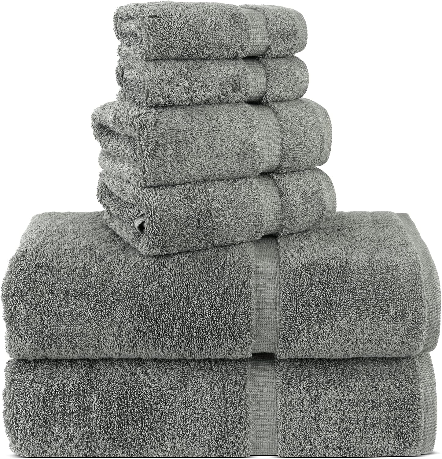Chakir Turkish Linens 100% Cotton Premium Towels for Bathroom
