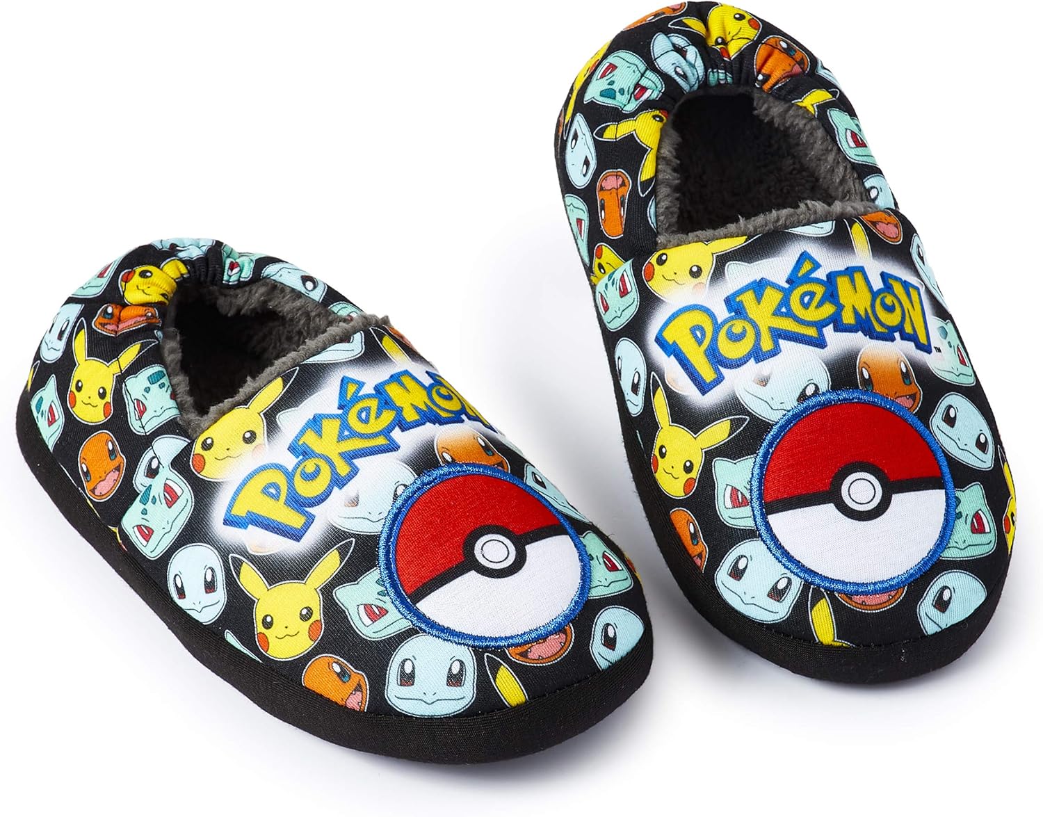 Pokemon Boys Slippers - Soft Kids Shoes for Cozy Comfort