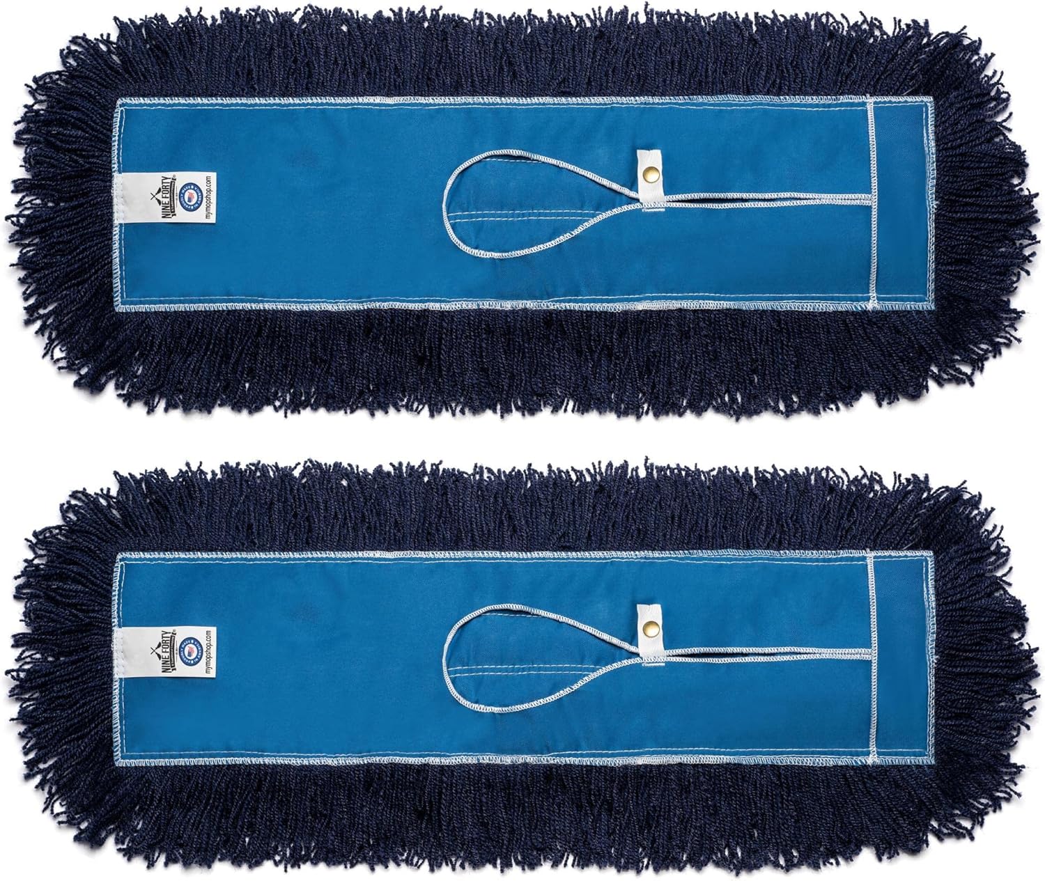 Nine Forty 36-Inch Nylon Dust Mop Replacement Head 2-Pack