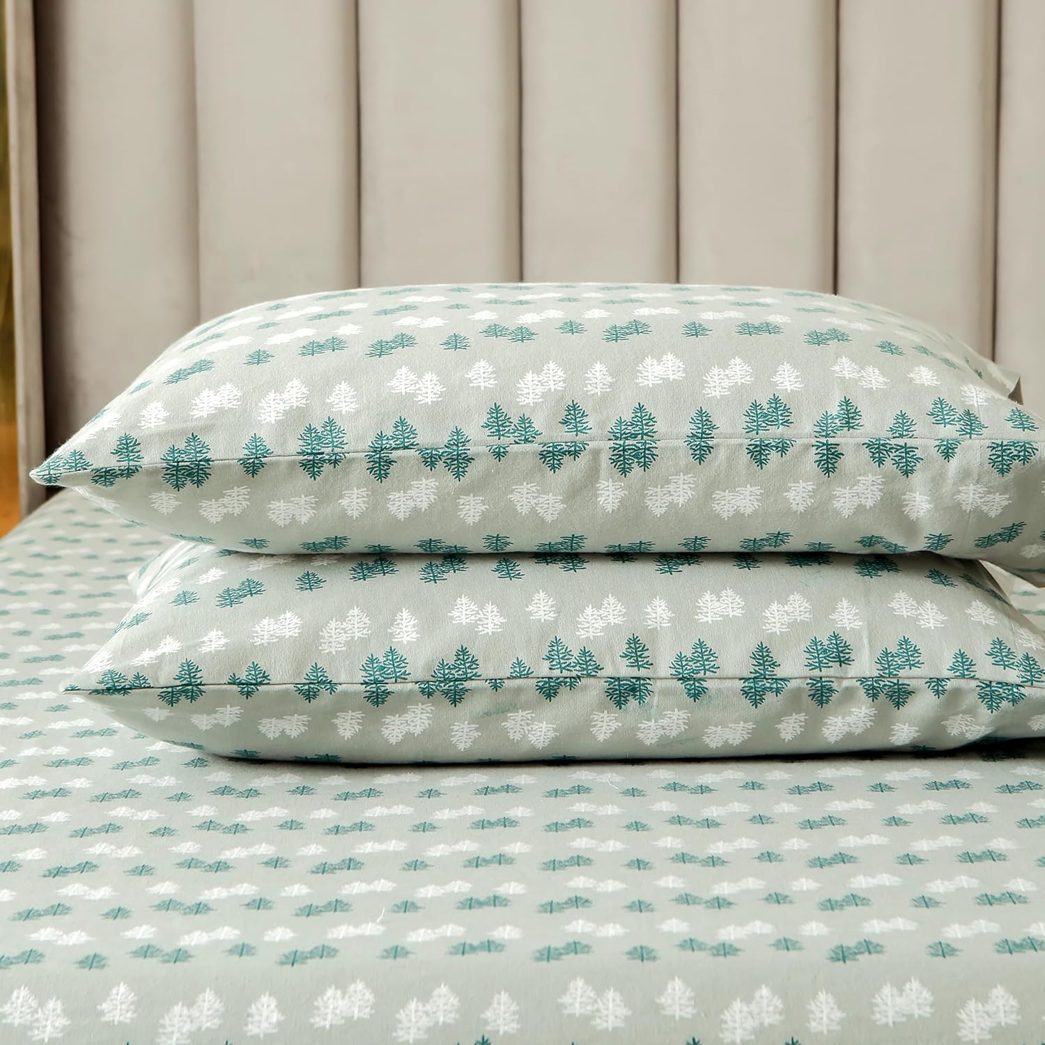 Elegant Comfort Ultra Soft 100% Turkish Cotton Flannel Sheet Set