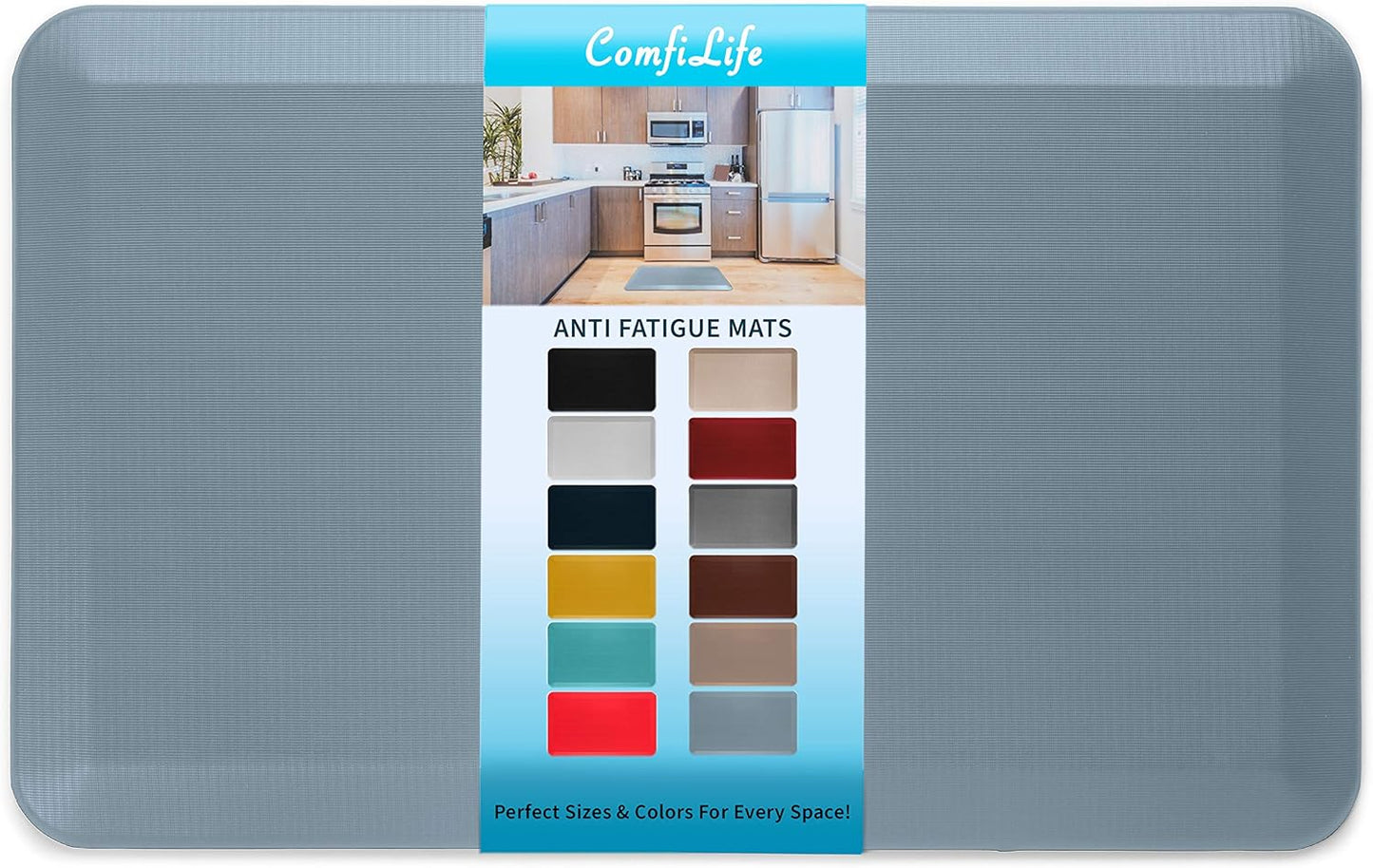 ComfiLife Anti Fatigue Floor Mat for Comfort in Kitchen and Office