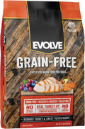 Evolve Grain Free Deboned Turkey & Sweet Potato Dog Food 13 lb - Grain