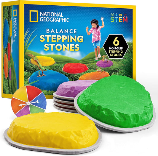 National Geographic Kids Stepping Stones - Enhance Balance & Motor Skills!