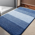 Kitinjoy Indoor Outdoor Door Mat 40x32 - Low-Profile Absorbent Doormat