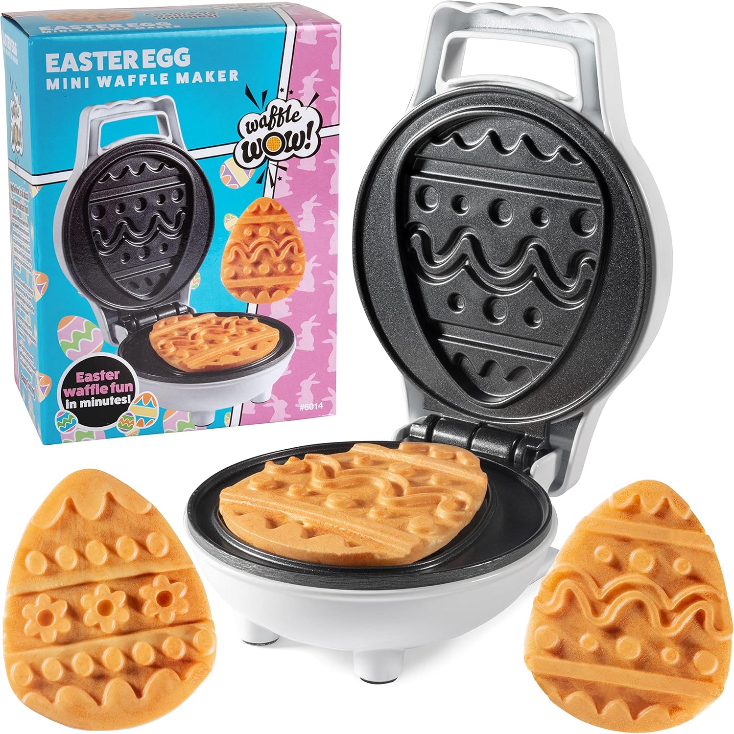 Easter Waffle Maker - Dual Designs & Easy Decoration!