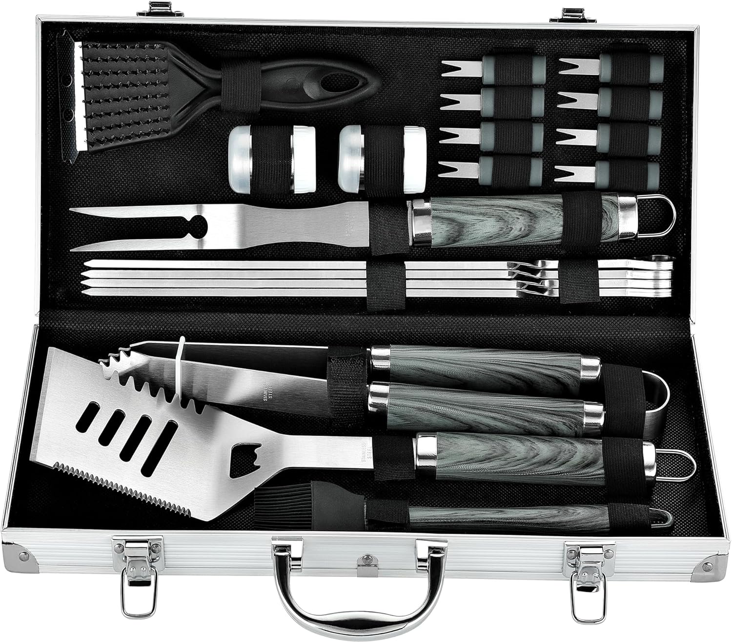 Heavy Duty BBQ Grill Tool Set - Perfect Gift for Grilling Lovers