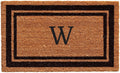 Calloway Mills Monogram Doormat 36in x 72in for All Seasons