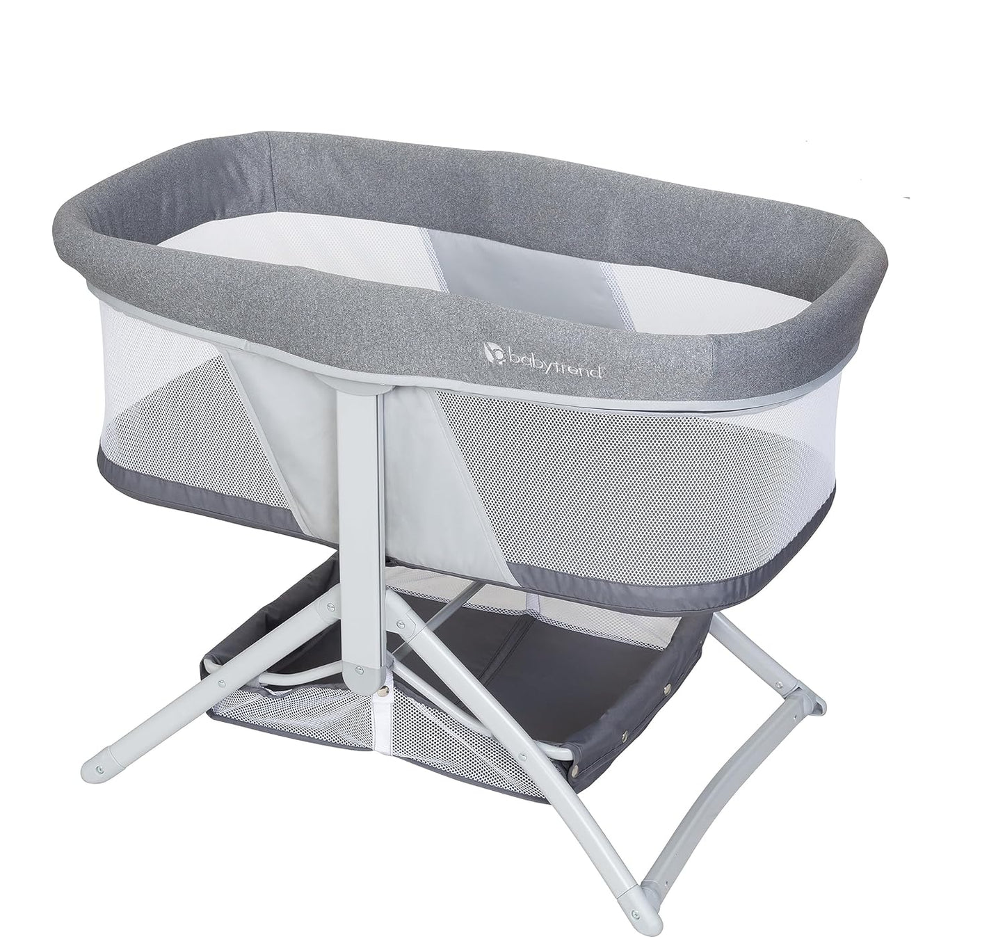 Baby Trend Quick-Fold 2-in-1 Rocking Bassinet for Comfort