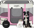 Love's cabin Pet Puppy Dog Playpen Large - Portable Foldable Playpen