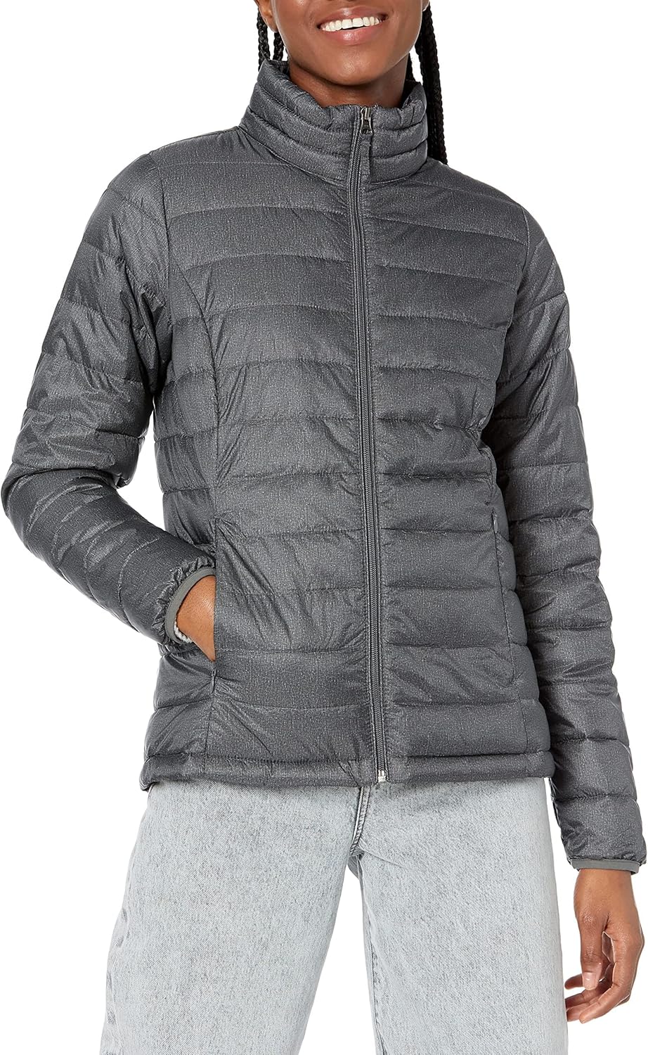 Lightweight Long-Sleeve Water-Resistant Packable Puffer Jacket