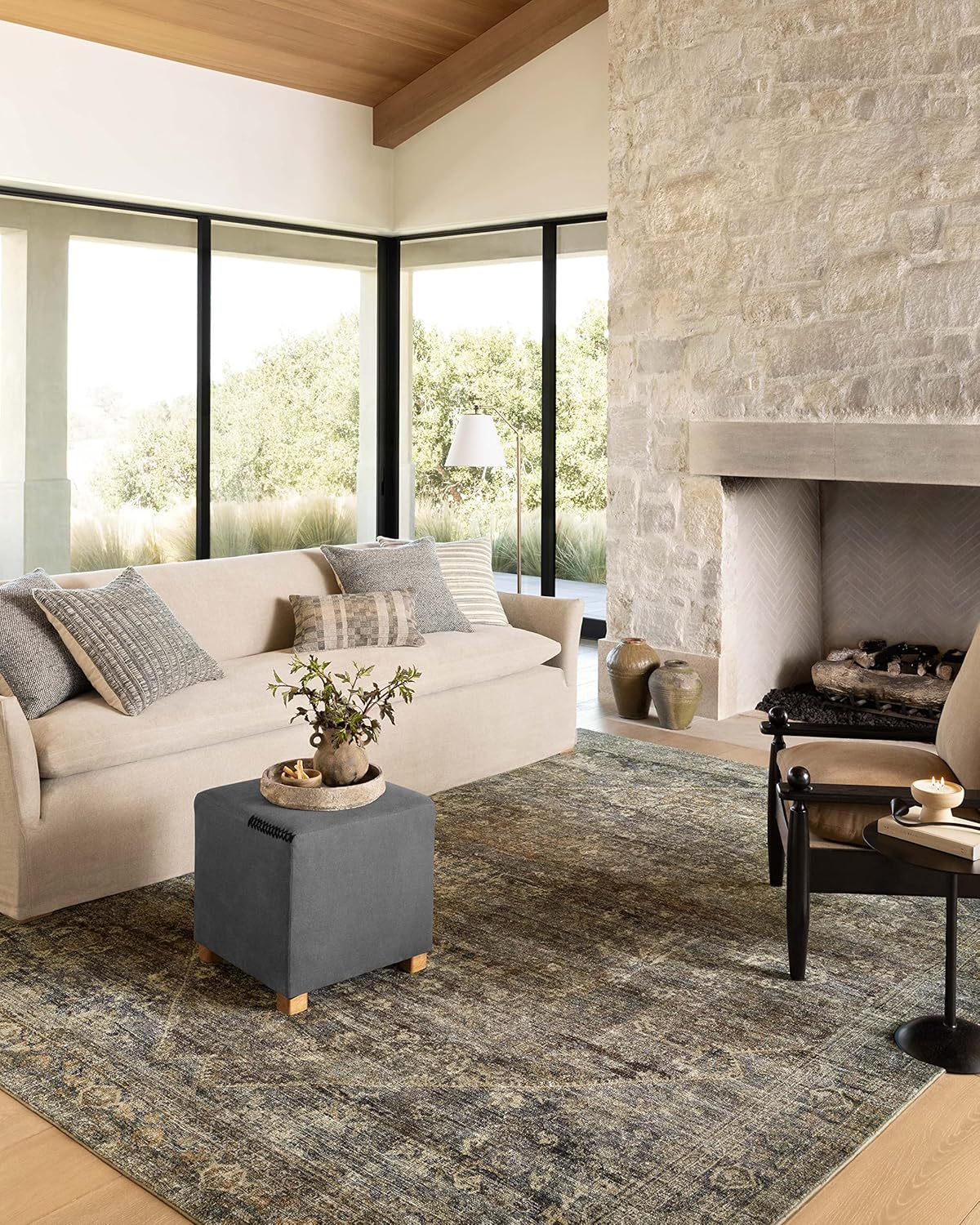 Morgan Collection Area Rug by Loloi - Vintage Inspired Design