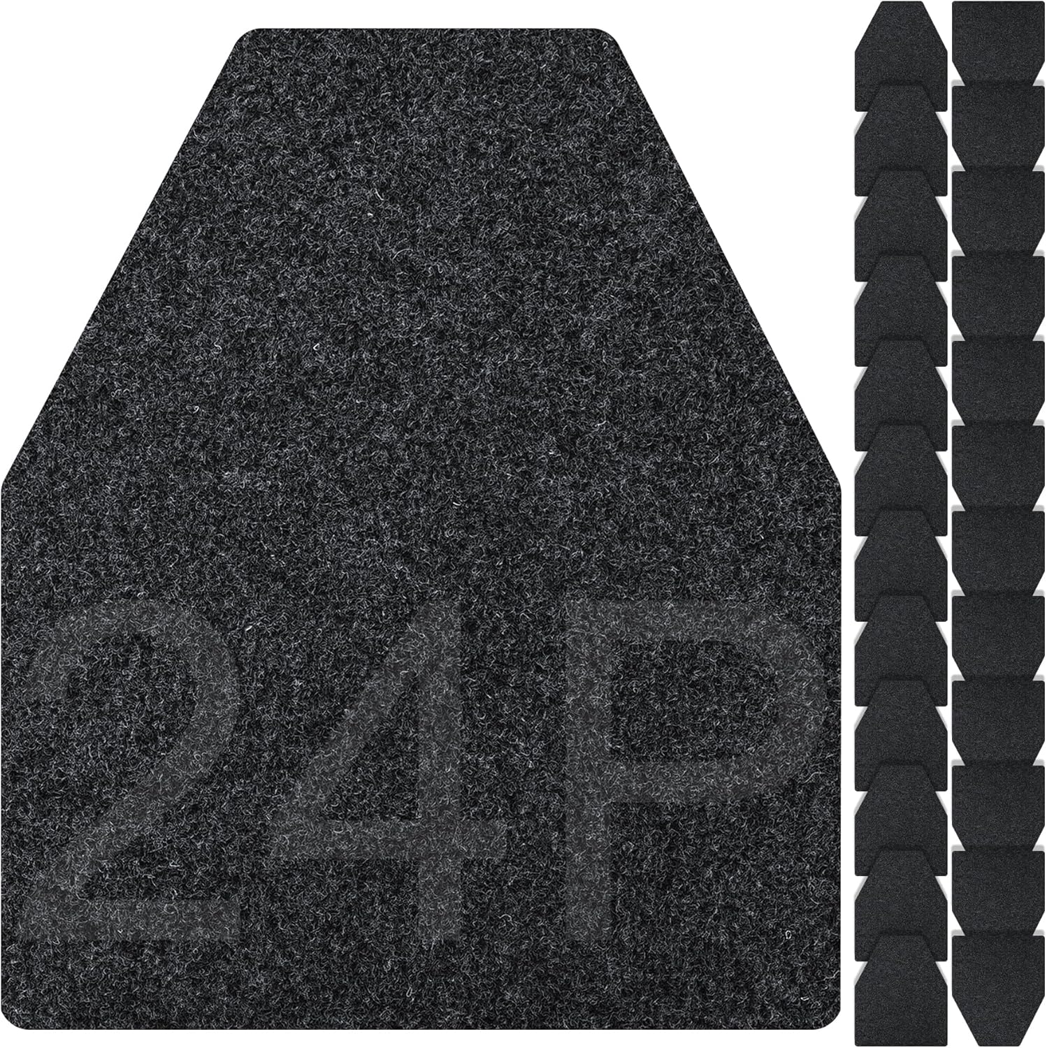 24PCS Urinal Mats for Men, Non-Slip Water Absorption Pads