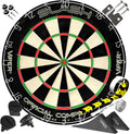Viper Razorback Sisal/Bristle Steel Tip Dartboard - Tournament Ready
