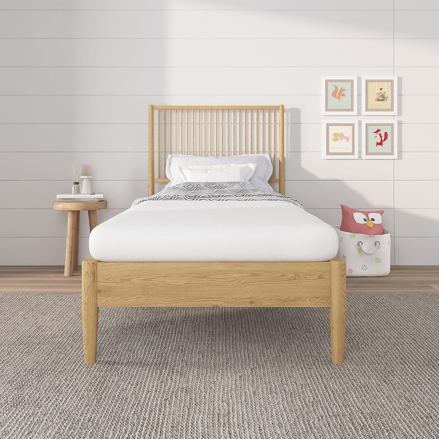 NapQueen 5 Inch Twin Memory Foam Mattress for Comfortable Sleep