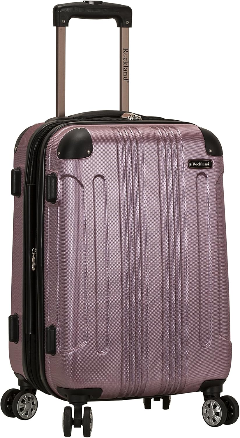 Rockland London Hardside Expandable Luggage with Spinner Wheels