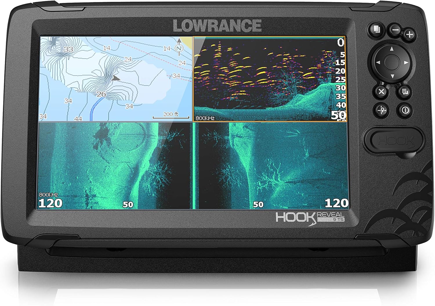 Lowrance HOOK Reveal Fish Finders with Advanced Features
