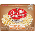 Deliciously Natural Butter & Sea Salt Popcorn