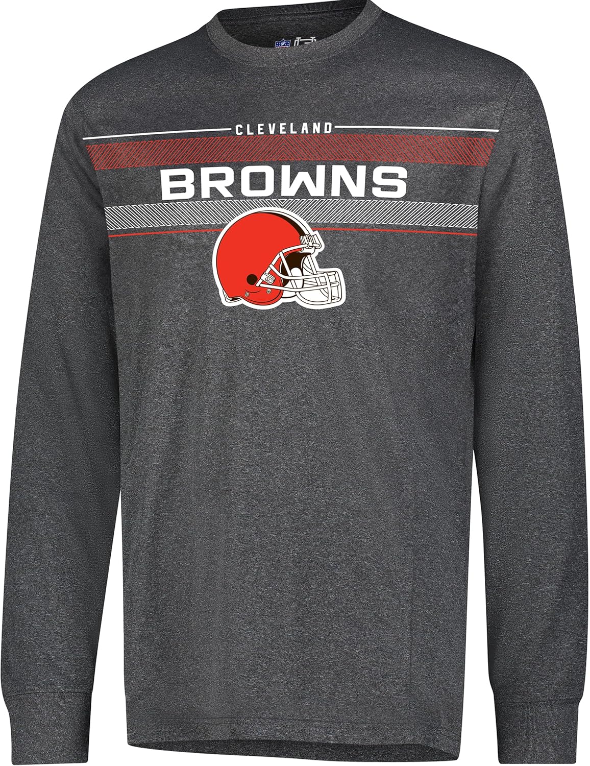 Ultra Game Men's NFL Official Long Sleeve T-Shirt for Fans