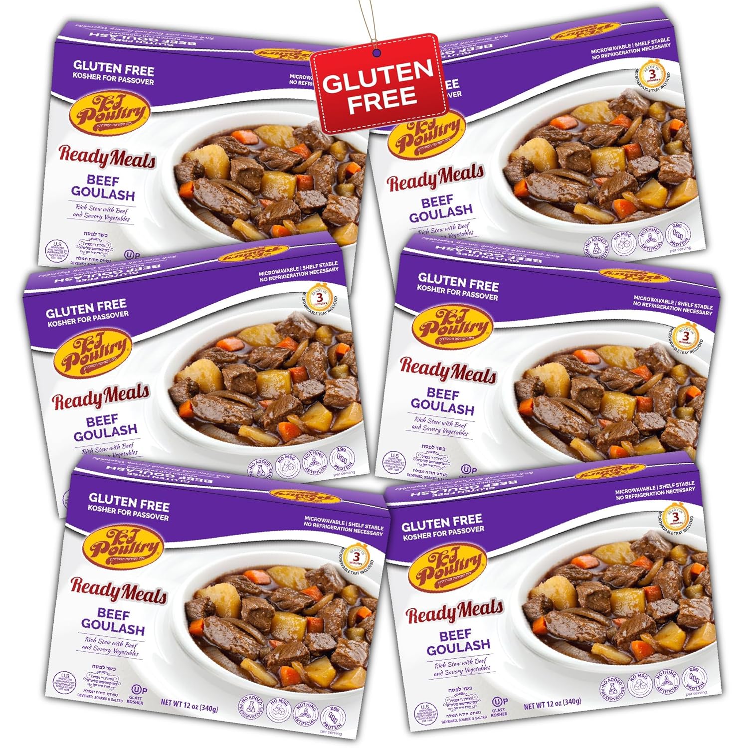 Kosher for Passover Beef Goulash Stew - Gluten Free Meals