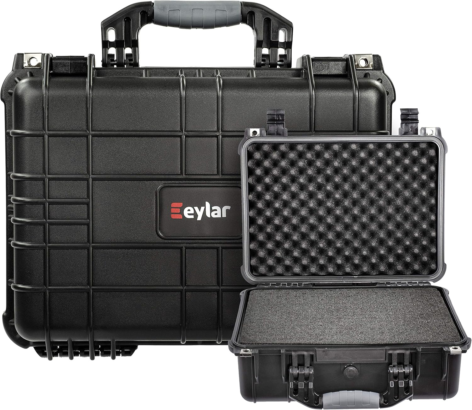 Eylar Standard 16 in Waterproof Hard Camera Case with Foam