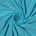 Turquoise ITY Polyester Knit Jersey 58 in Wide by the Yard - 5 Yard