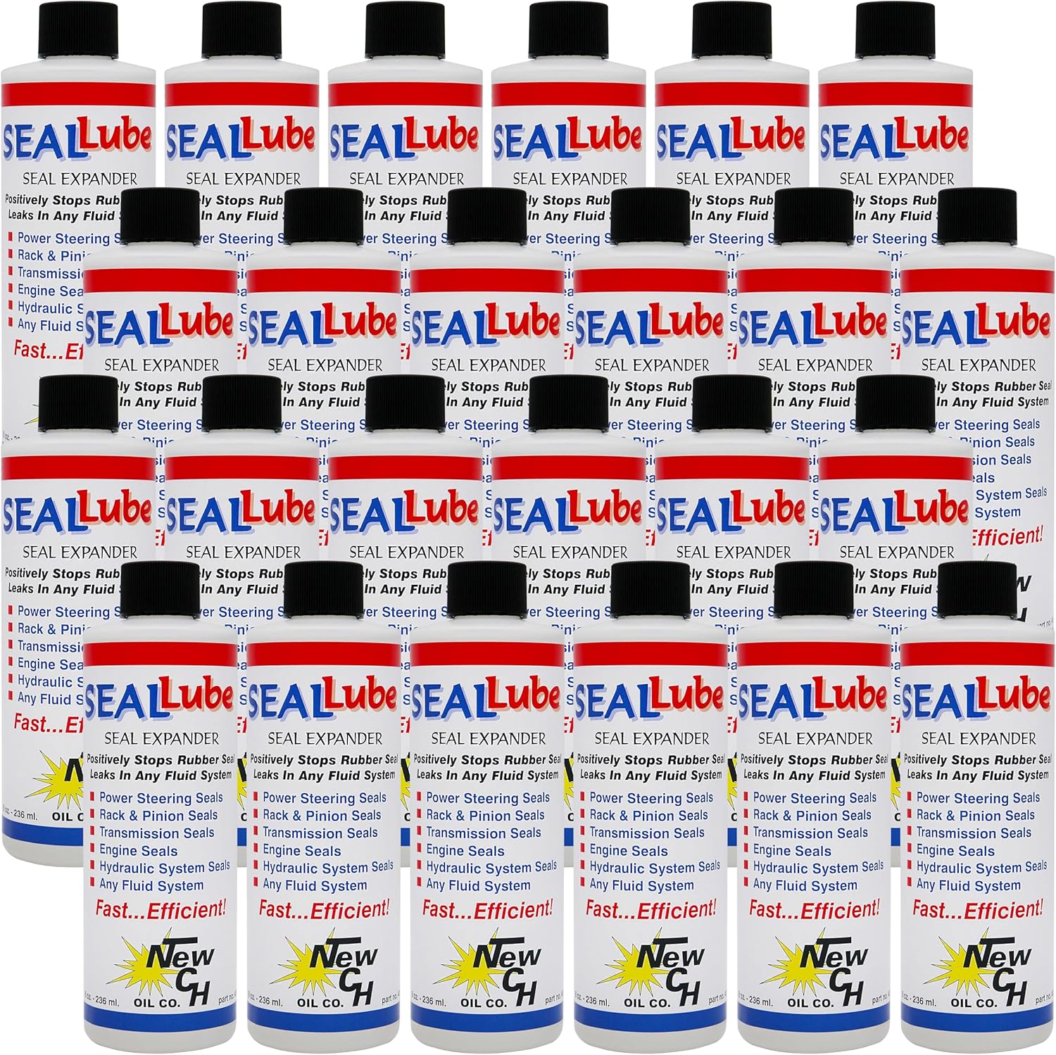 Stops Leaks for Gasoline and Diesel Engines - 24/8 oz Case