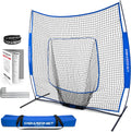 PowerNet Baseball Softball Practice Net 7x7 - Portable Training Net