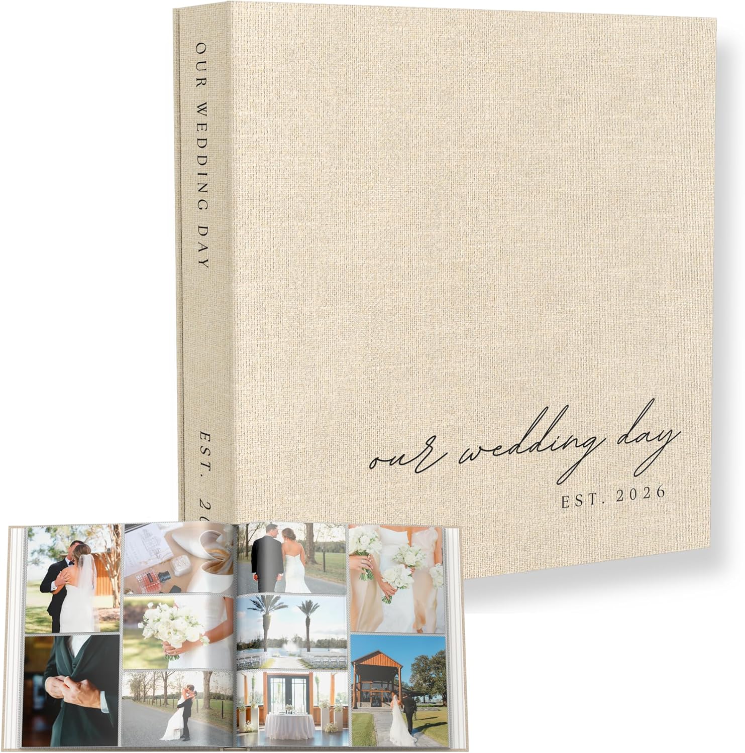 Wedding Photo Album for 4x6 Pictures - Custom Keepsake 2026