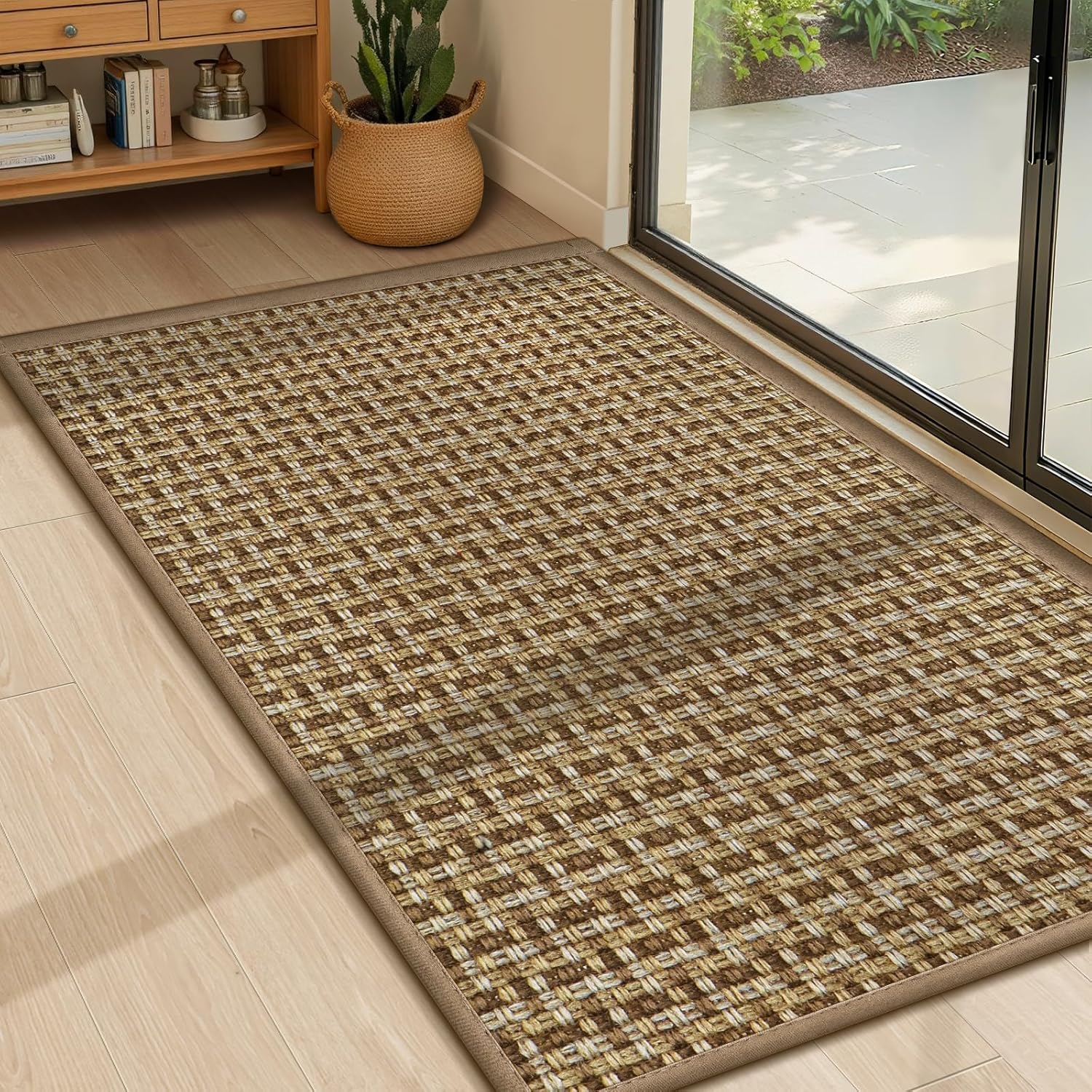 LEKEEPGO Indoor Door Mat 24x36 for Entryway, Non-Slip Design