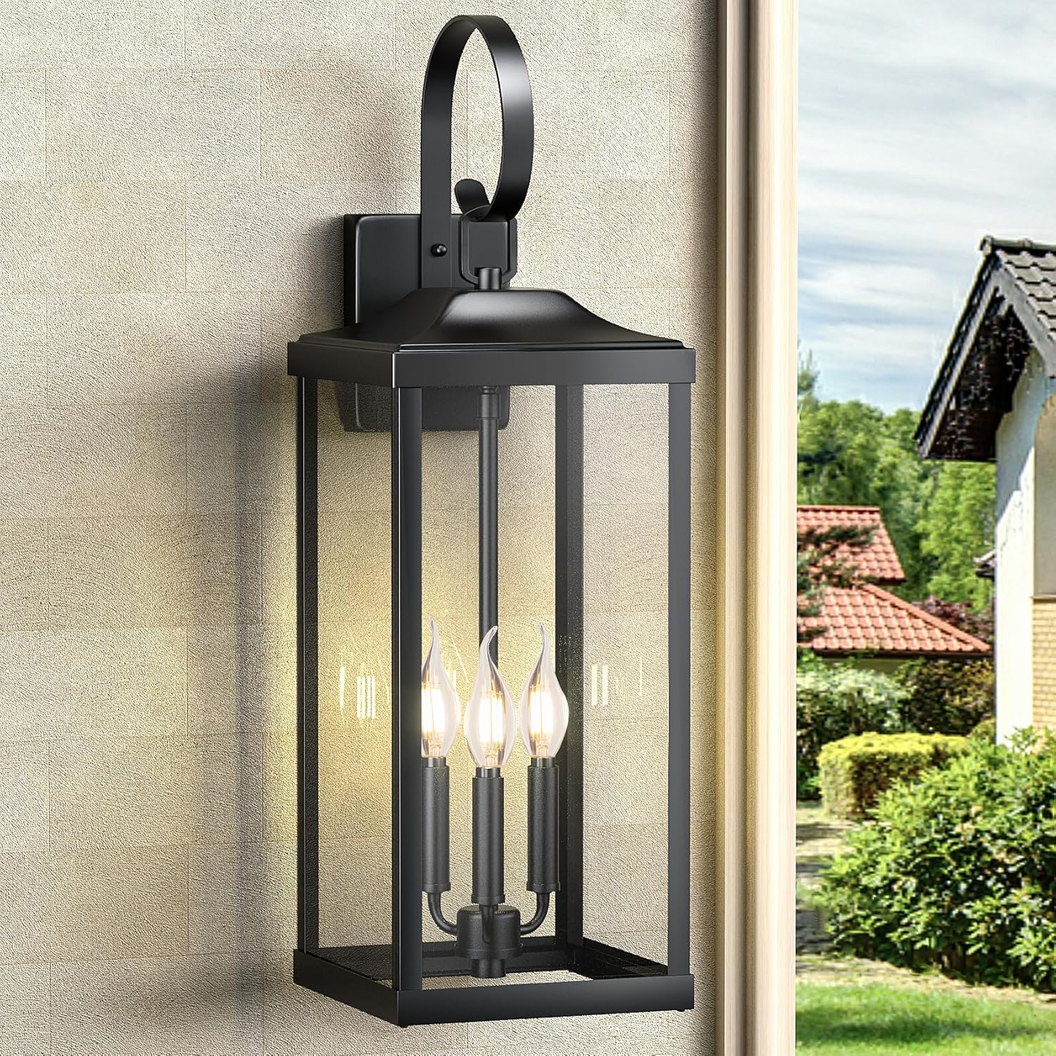 24 Inch Extra Large Outdoor Wall Light for Modern Homes