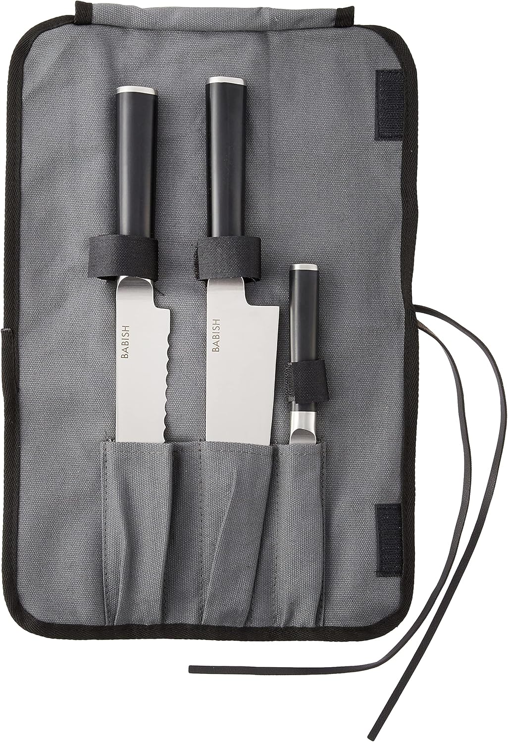Babish German High-Carbon Knife Set: Chef, Bread & Paring Knives