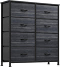 Cloth Dresser with 8 Drawers - Compact Fabric Storage Chest