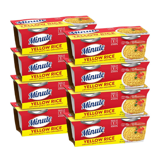 Quick & Easy Yellow Rice Cups, Pack of 8