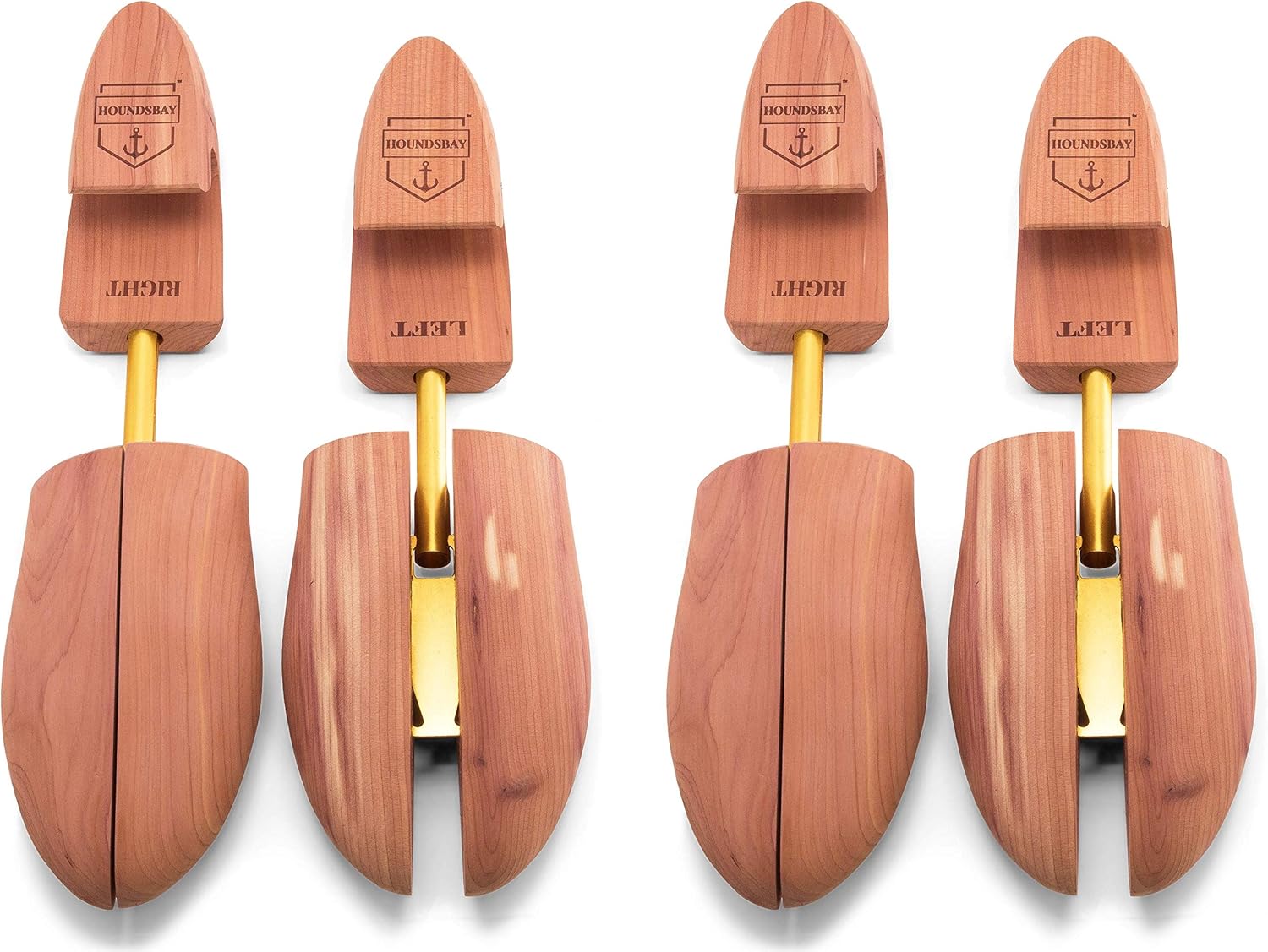 HOUNDSBAY Cedar Shoe Tree - Premium Shoe Trees for Men & Women