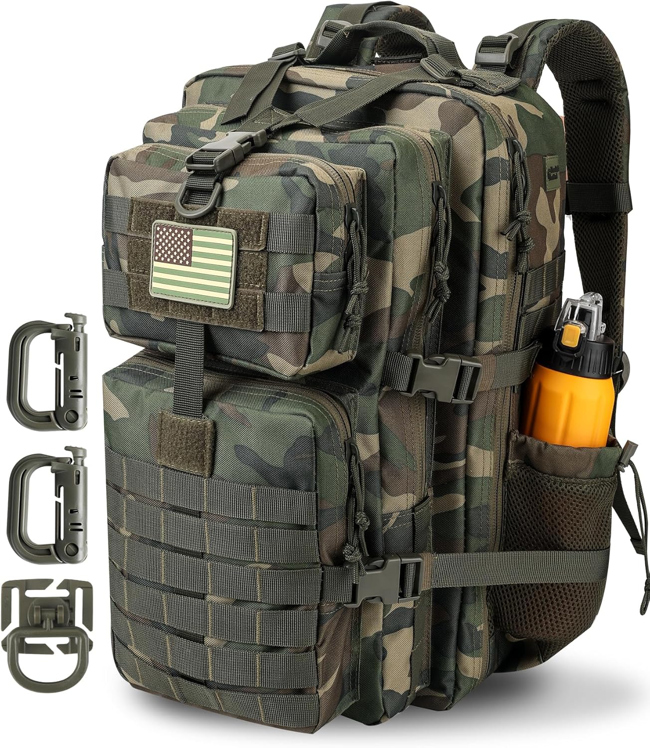 45L MOLLE Assault Backpack for Tactical Military Use