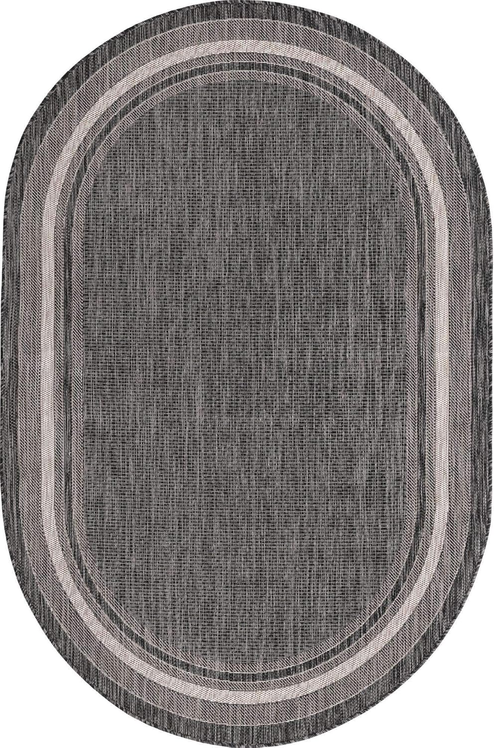 Unique Loom Outdoor Border Collection Area Rug - Elegant Design