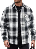 Mens Flannel Shirt Jackets for Casual Style and Comfort