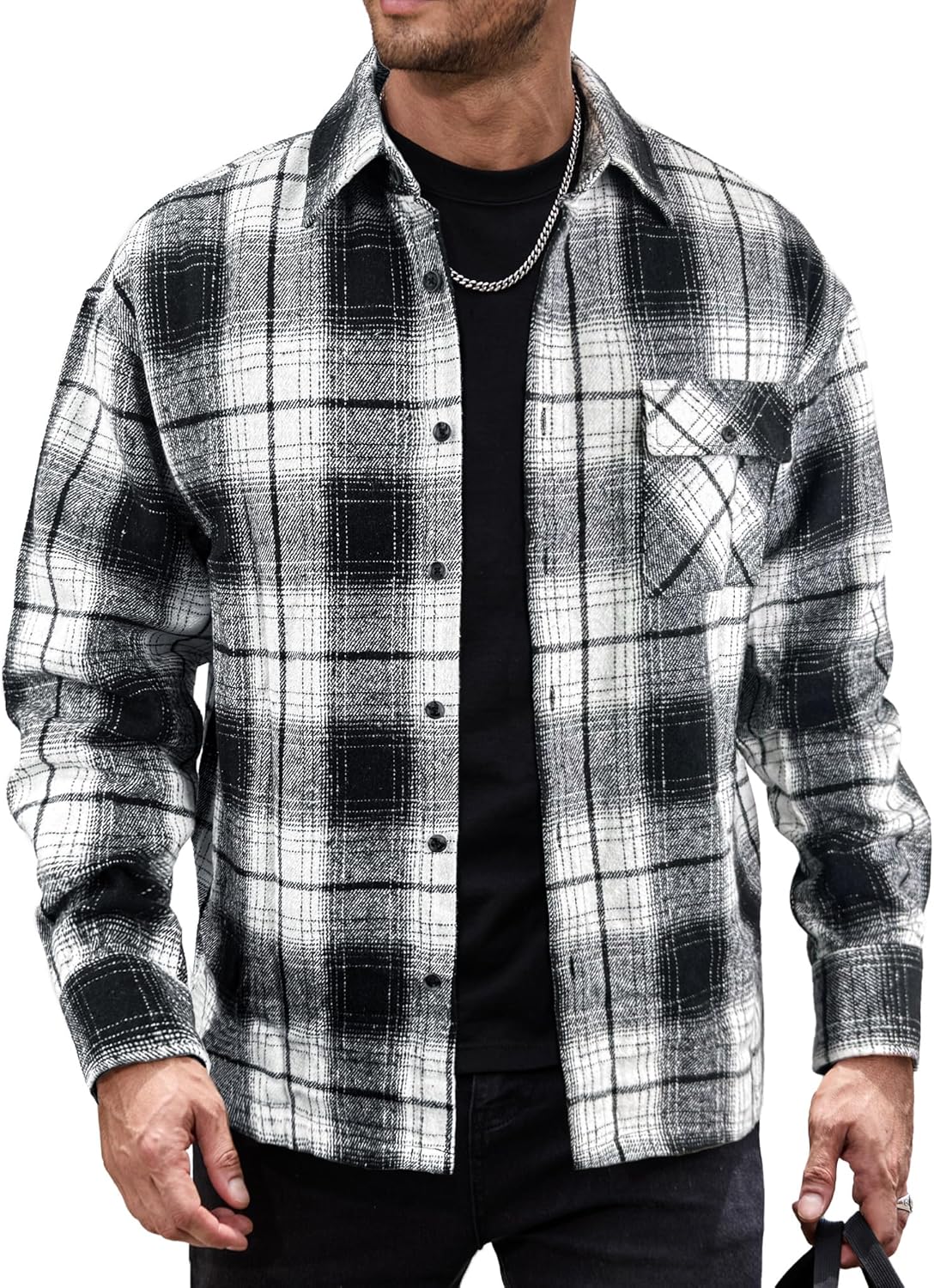 Mens Flannel Shirt Jackets for Casual Style and Comfort