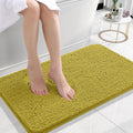 Chenille Bath Rug 24x16 - Soft Absorbent Quick Dry Bath Mat