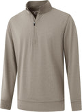 M MAELREG Quarter Zip Pullover Men Moisture Wicking Performance FABRIC