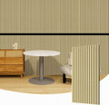 Wood Slat Wall Panels 2pack 47.2x23.6 in - Acoustic Oak Slats