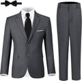 JPF Boys Formal Suits Slim Fit 5 Piece Kids Suit Jacket Pants Set on