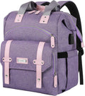 FALANKO Laptop Backpack for Women with USB Charging Port